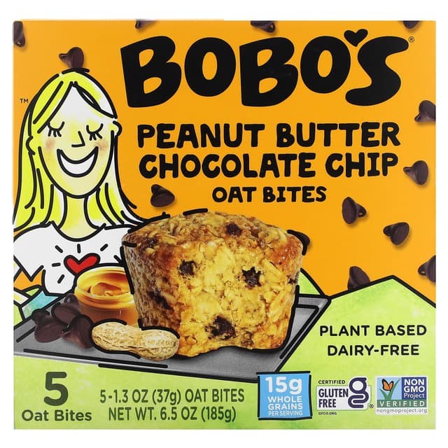 Is it Gelatin free? Bobo's Oat Bars Oat Bites, Peanut Butter Chocolate Chip