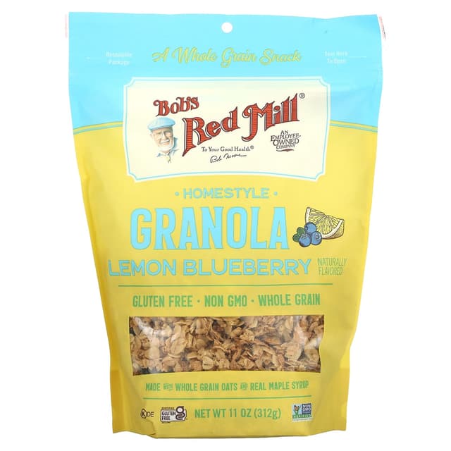 Is it Vegetarian? Bobs Red Mill Granola Homestyle Gluten Free Lemon Blueberry