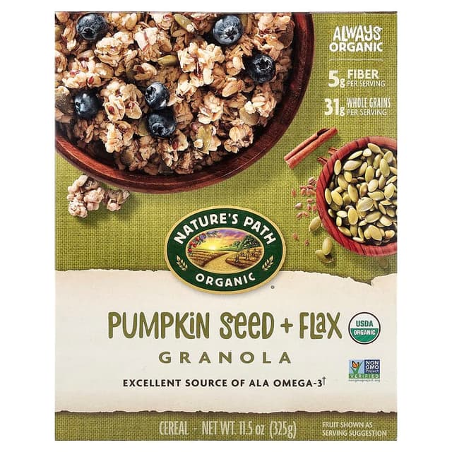 Is it Lactose Free? Nature's Path Pumpkin Seed Plus Flax Granola