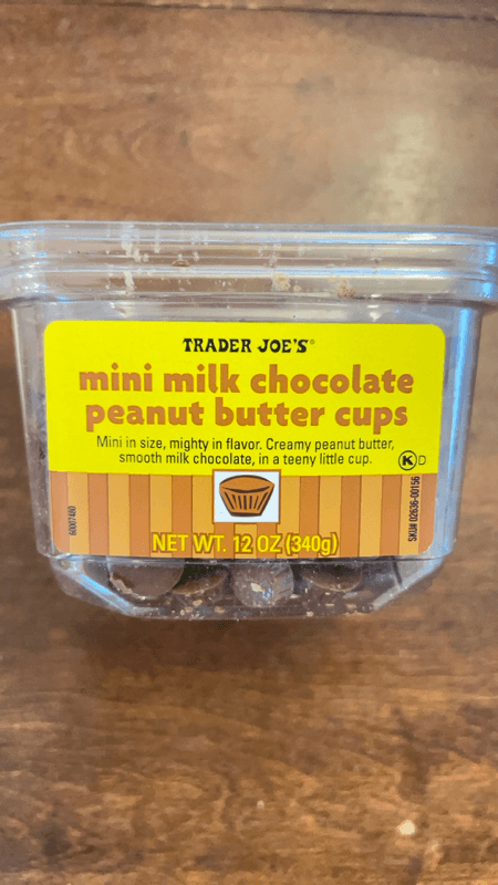 Is it Wheat Free? Trader Joe’s Mini Milk Chocolate Peanut Butter