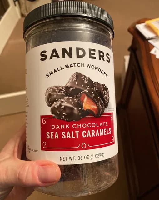 Is it Gelatin free? Sanders Dark Chocolate Sea Salt Caramels