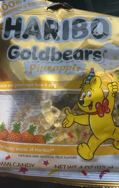 Is it Low Histamine? Haribo Goldbears Pineapple Gummi Candy