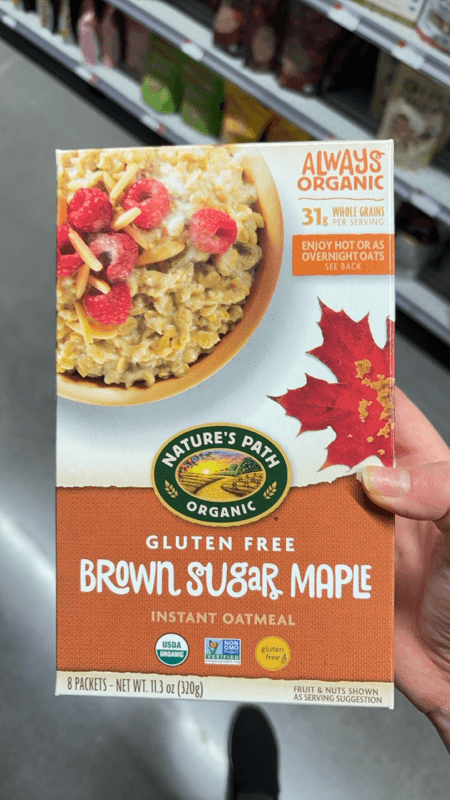 Is it Gelatin free? Nature's Path Organic Brown Sugar Maple Instant Oatmeal, 8 Packets