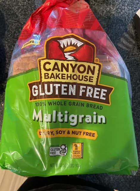 Is it Low Histamine? Canyon Bakehouse Gluten Free 100% Whole Grain Bread Multigrain