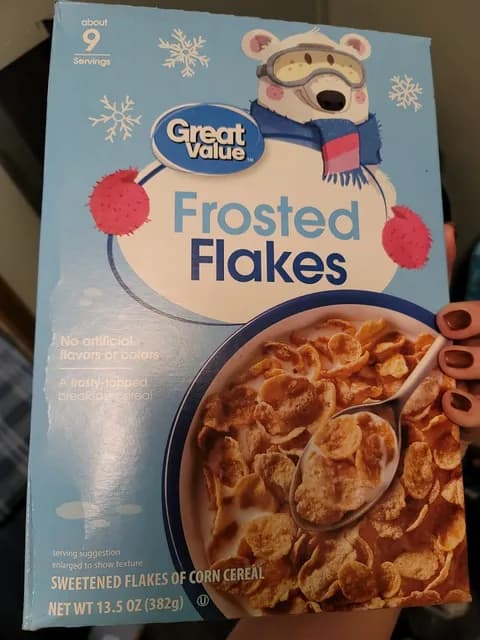 Is it Lactose Free? Great Value Frosted Flakes Corn Cereal