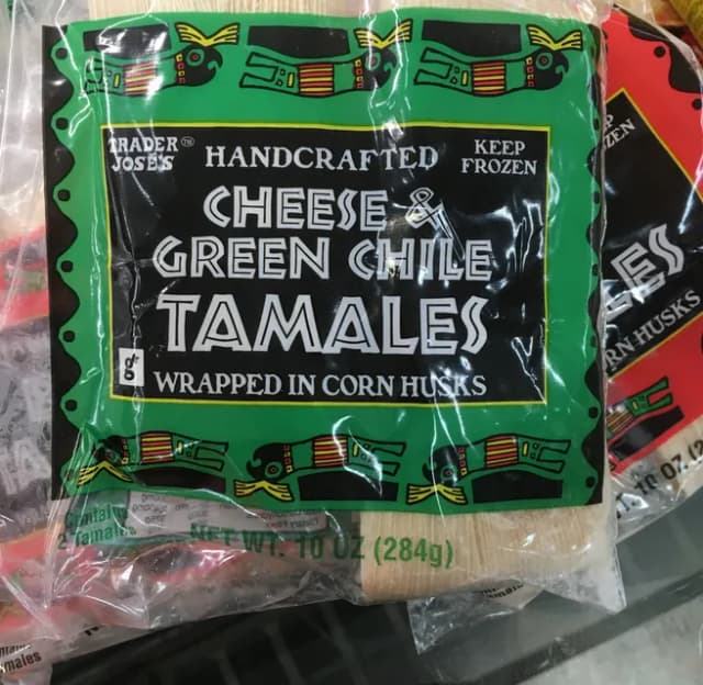 Is it Gelatin free? Trader Jose's Handcrafted Cheese & Green Chile Tamales Wrapped In Corn Husks