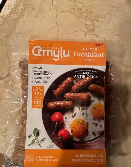 Is it Low Histamine? Amylu Chicken Breakfast Links