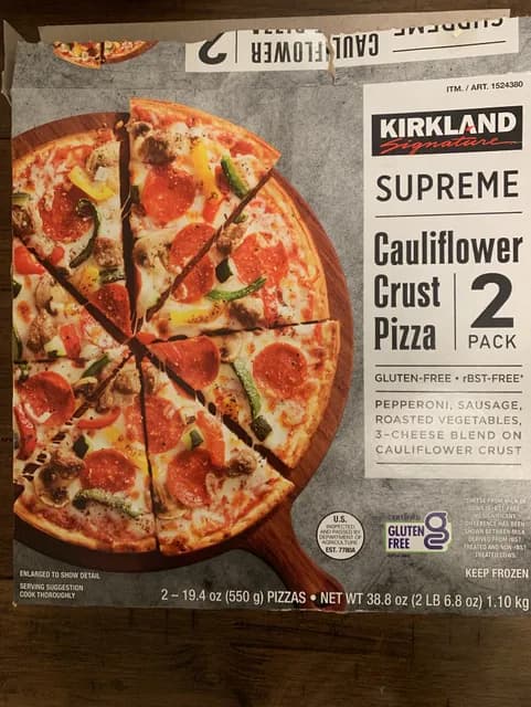 Is it Low Histamine? Kirkland Signature Supreme Cauliflower Crust Pizza