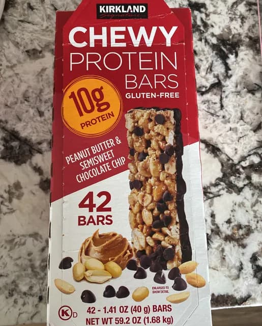 Is it Low Histamine? Kirkland Signature Chewy Protein Bars Peanut Butter & Semisweet Chocolate Chip