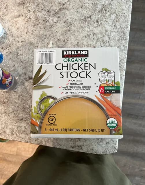 Is it Gelatin free? Kirkland Signature Organic Chicken Stock