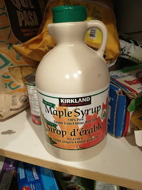 Is it Wheat Free? Kirkland Signature Organic Maple Syrup 100% Pure Canada Grade A Amber, Rich Taste