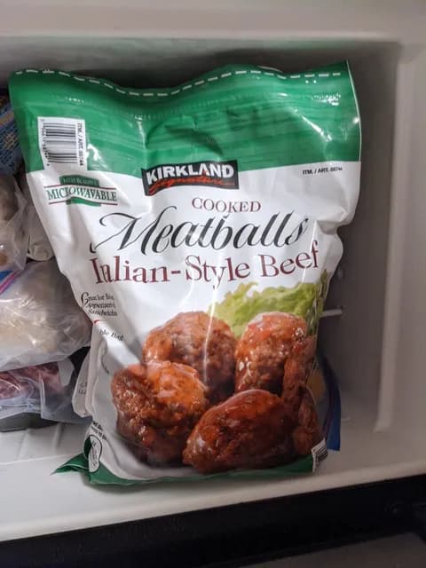 Is it Low Histamine? Kirkland Signature Cooked Meatballs Italian-style Beef