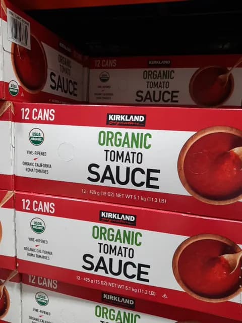 Is it Lactose Free? Kirkland Signature Organic Tomato Sauce