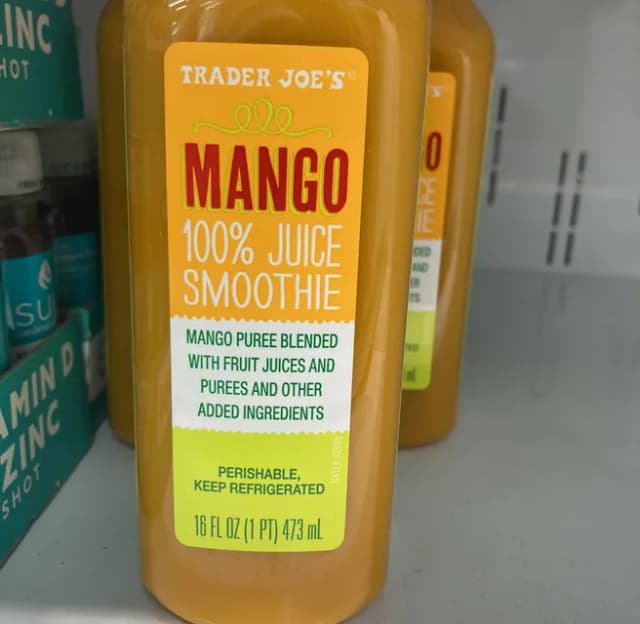 Is it Wheat Free? Trader Joe’s Mango 100% Juice Smoothie