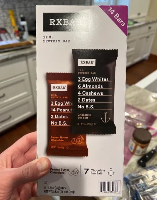 Is it Low Histamine? Rxbar Peanut Butter Chocolate And Chocolate Sea Salt Protein Bar