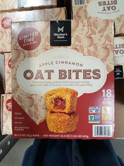 Is it Lactose Free? Member's Mark Apple Cinnamon Oat Bites