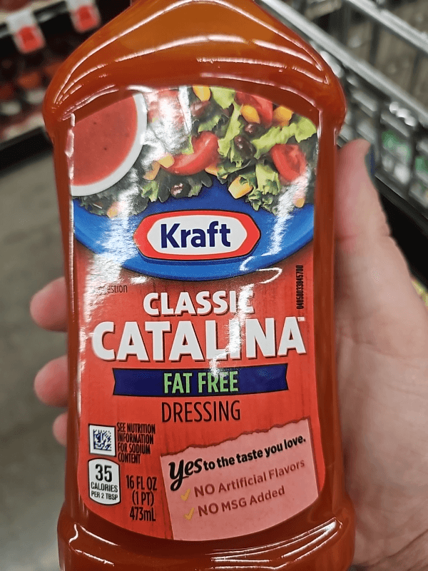 Is it Corn Free? Kraft Classic Catalina Fat Free Salad Dressing