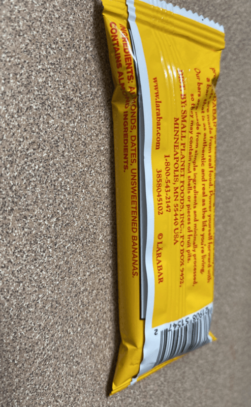 Is it Low Histamine? Larabar Banana Bread Bar