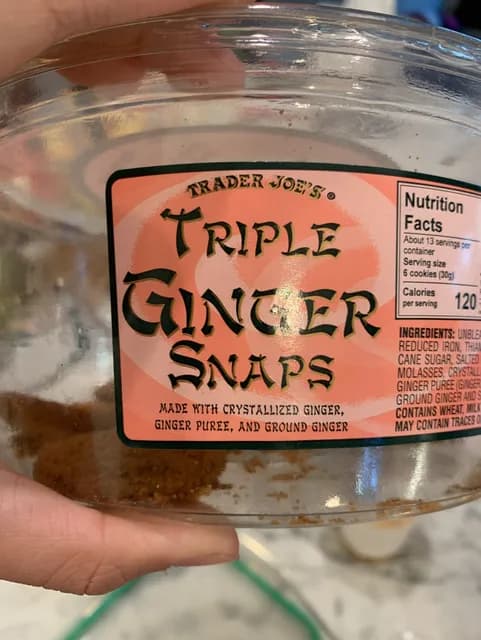 Is it Low Histamine? Trader Joe's Triple Ginger Snaps