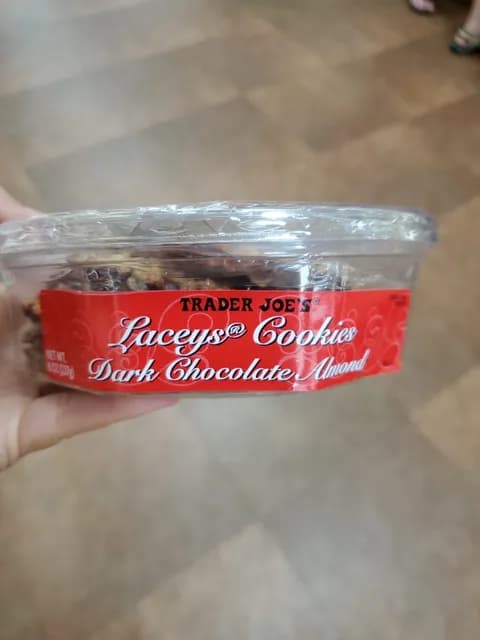 Is it Lactose Free? Trader Joe's Laceys Dark Chocolate Almond Cookies