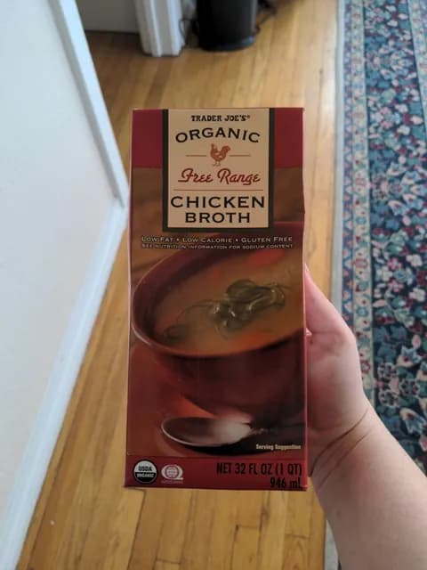 Is it Wheat Free? Trader Joe's Organic Free Range Chicken Broth