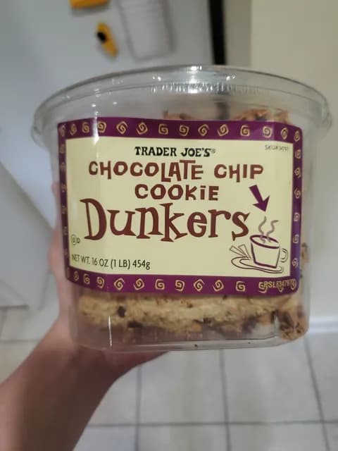 Is it Lactose Free? Trader Joe's Chocolate Chip Cookie Dunkers