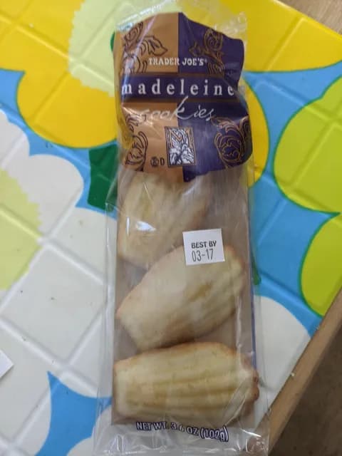 Is it Gelatin free? Trader Joe's Madeleine Cookies