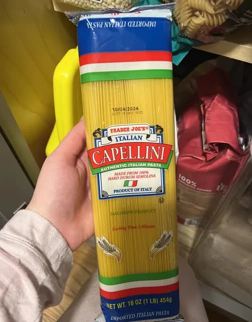 Is it Low Histamine? Trader Joe's Capellini Authentic Italian Pasta