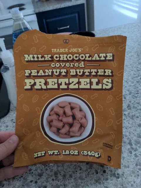 Is it Lactose Free? Trader Joe's Milk Chocolate Covered Peanut Butter Pretzels