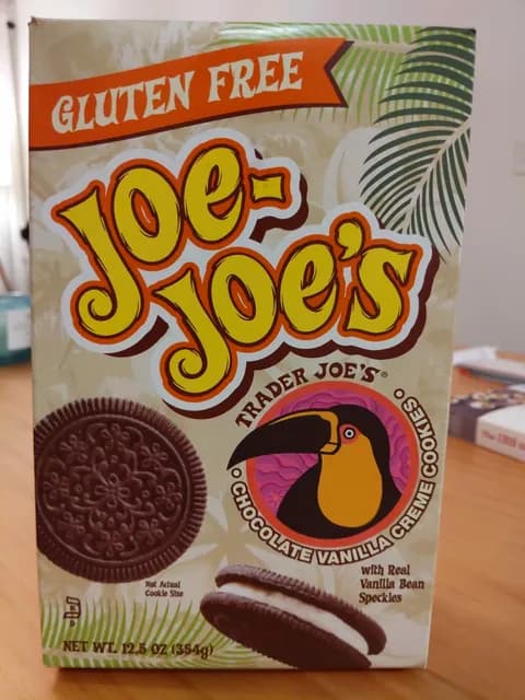 Is it Wheat Free? Trader Joe's Joe-joe's Gluten Free Chocolate Vanilla Creme Cookies