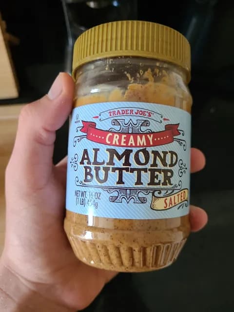 Is it Lactose Free? Trader Joe's Creamy Almond Butter Salted