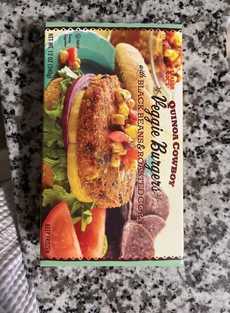 Is it Gelatin free? Trader Joe's Quinoa Cowboy Veggie Burgers With Black Beans & Roasted Corn