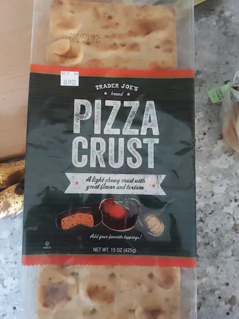 Is it Low Histamine? Trader Joe's Pizza Crust A Light Chewy Crust With Great Flavor And Texture