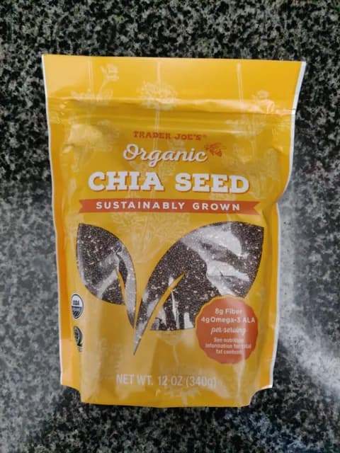 Is it Gelatin free? Trader Joe's Organic Chia Seed