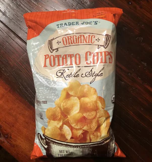 Is it Low Histamine? Trader Joe's Organic Kettle Style Potato Chips