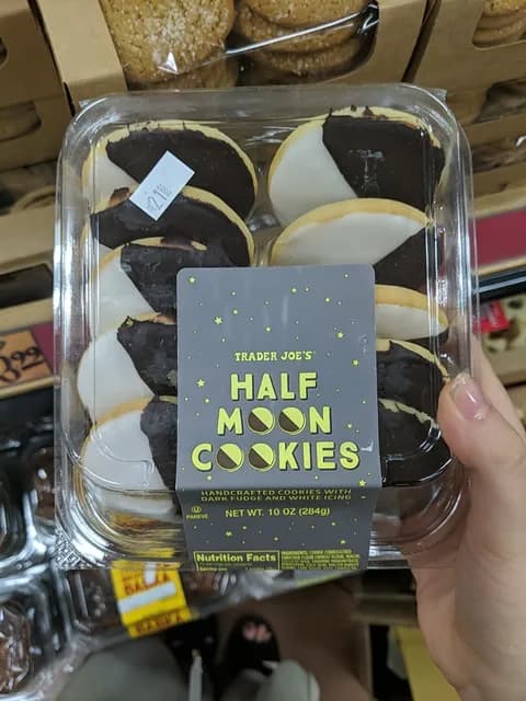 Is it Lactose Free? Trader Joe's Half Moon Cookies