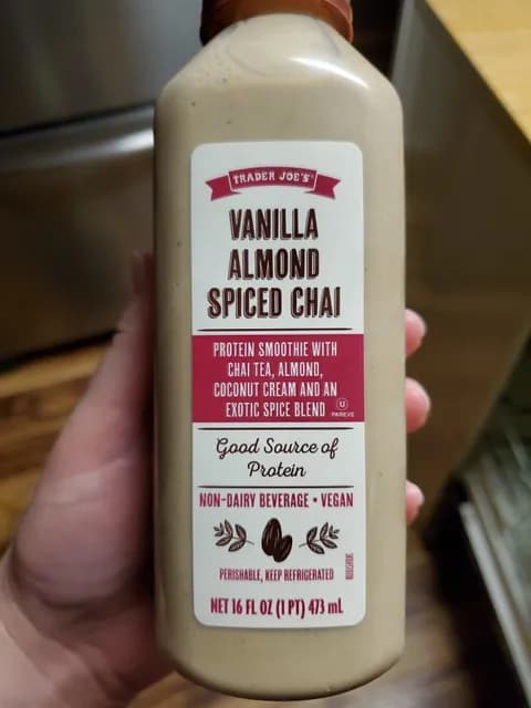 Is it Low Histamine? Trader Joe's Vanilla Almond Spiced Chai Protein Smoothie