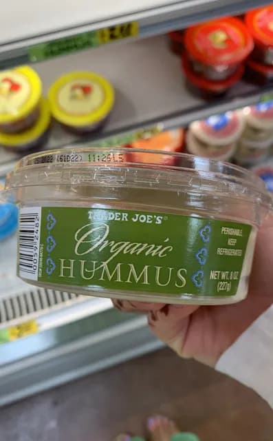 Is it Lactose Free? Trader Joe's Organic Hummus