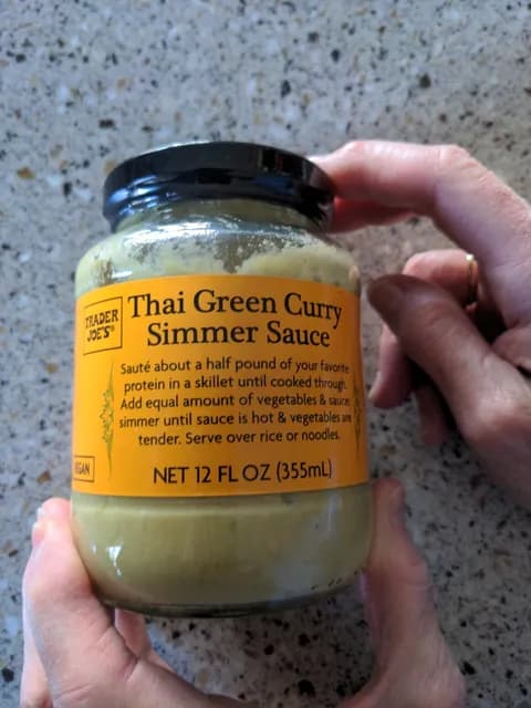 Is it Low Histamine? Trader Joe's Thai Green Curry Simmer Sauce