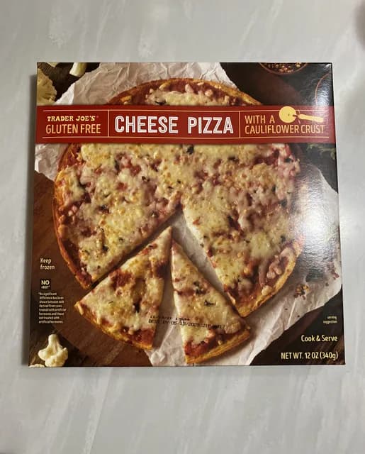 Is it Gelatin free? Trader Joe's Gluten Free Cheese Pizza With A Cauliflower Crust