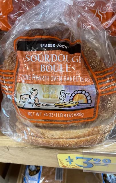 Is it Pescatarian? Trader Joe's Sourdough Boule