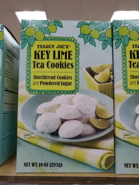 Is it Gelatin free? Trader Joe's Key Lime Shortbread Tea Cookies With Powdered Sugar