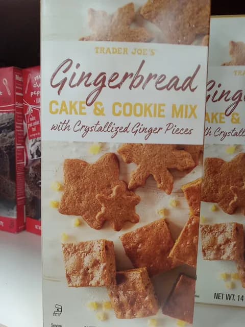 Is it Peanut Free? Trader Joe's Gingerbread Cake & Cookie Mix