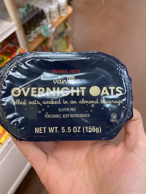 Is it Wheat Free? Trader Joe's Vanilla Overnight Oats