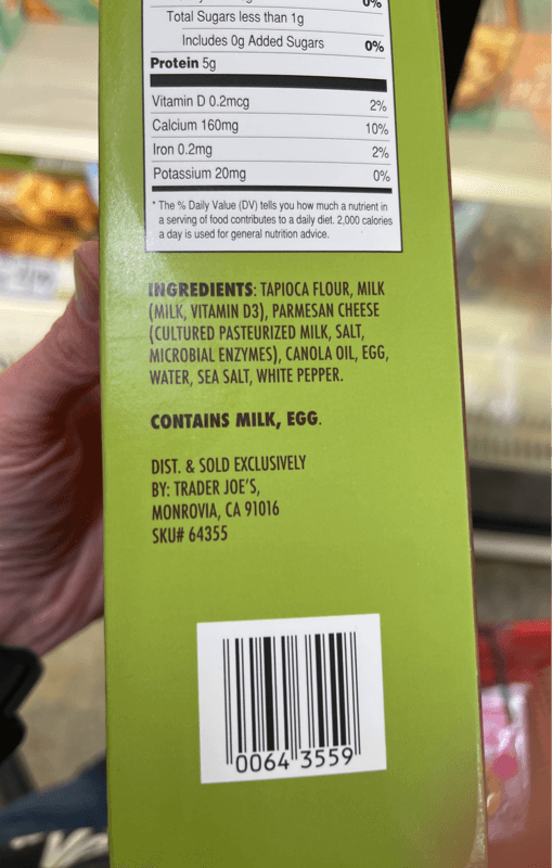 Is it Low Histamine? Trader Joe's Brazilian Style Cheese Bread