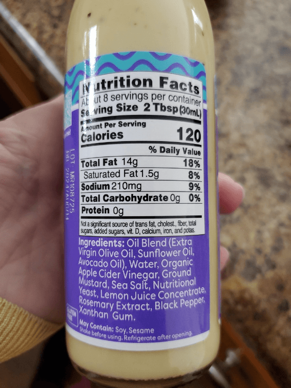 Is it Low Histamine? Fody Low Fodmap Caesar Salad Dressing