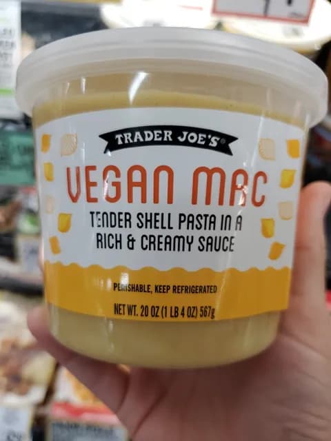 Is it Gelatin free? Trader Joe's Vegan Mac Tender Shell Pasta In A Rich & Creamy Sauce