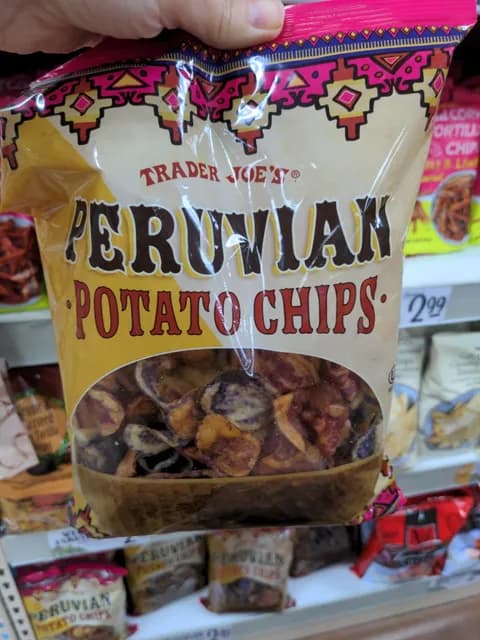 Is it Lactose Free? Trader Joe's Peruvian Potato Chips