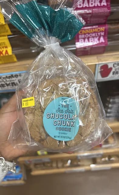 Is it Pescatarian? Trader Joe's The Sea Salt Chocolate Chunk Cookie