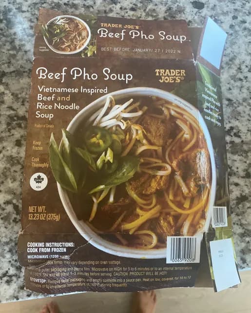 Is it Gelatin free? Trader Joe's Beef Pho Soup